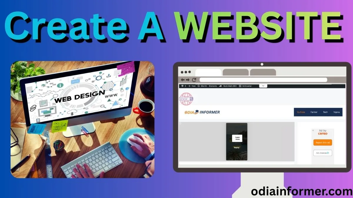How to create a website