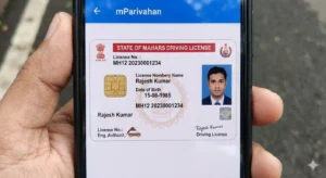 Online driving license fee payment page