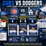 cubs vs dudgers