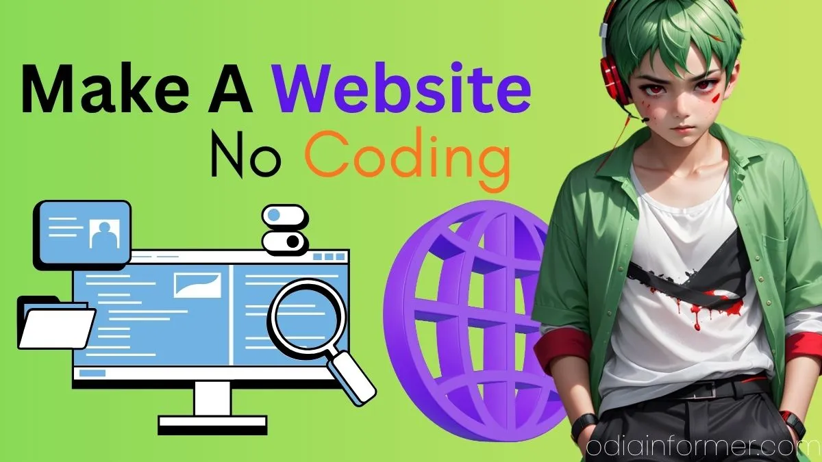 Make A Website with no coding