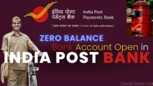post office bank account