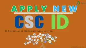 online apply for new csc id in india