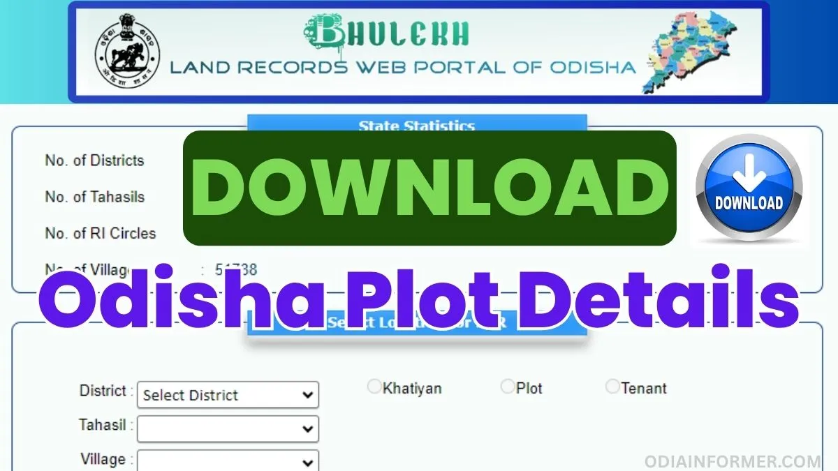 Odisha Plot Details